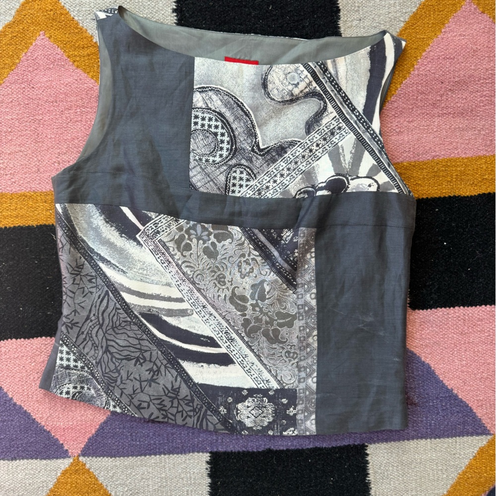 Vintage Kenzo Silk Linen Blouse